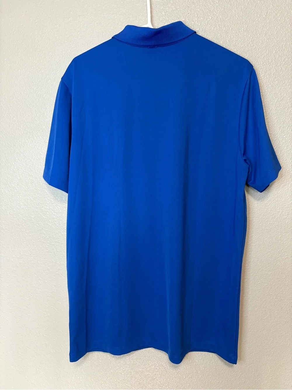 Nike Golf Dri-FIT Blue Polo Shirt Men’s Large Performance Golf Athletic
